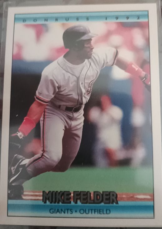 1992 Donruss #182 Mike Felder — front