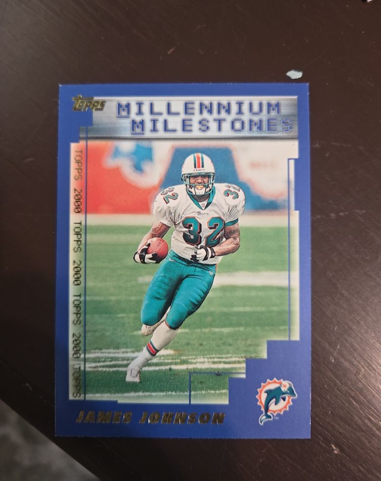 2000 Topps #333 James Johnson — front