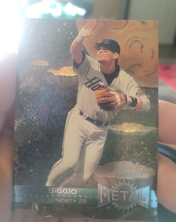1996 Fleer Metal Universe #175 Craig Biggio — front