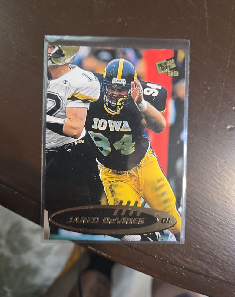 1999 Press Pass #33 Jared DeVries — front