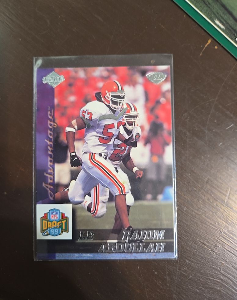 1999 Collector's Edge Advantage #173 Rahim Abdullah — front