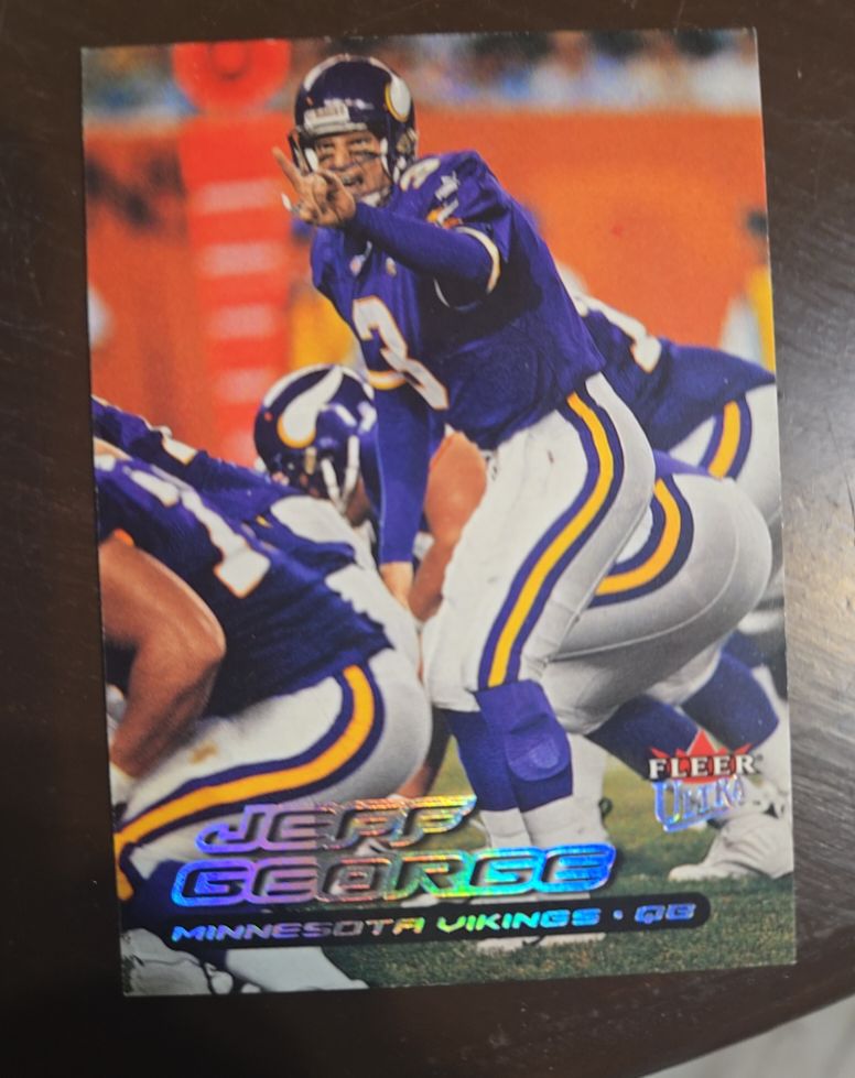 2000 Fleer Ultra #88G Jeff George — front