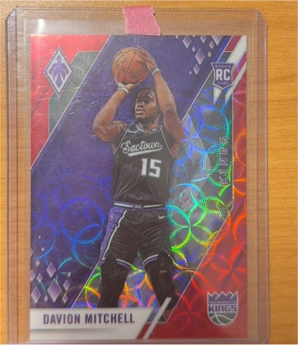 2019-20 Panini Mosaic #15 Davion Mitchell — front