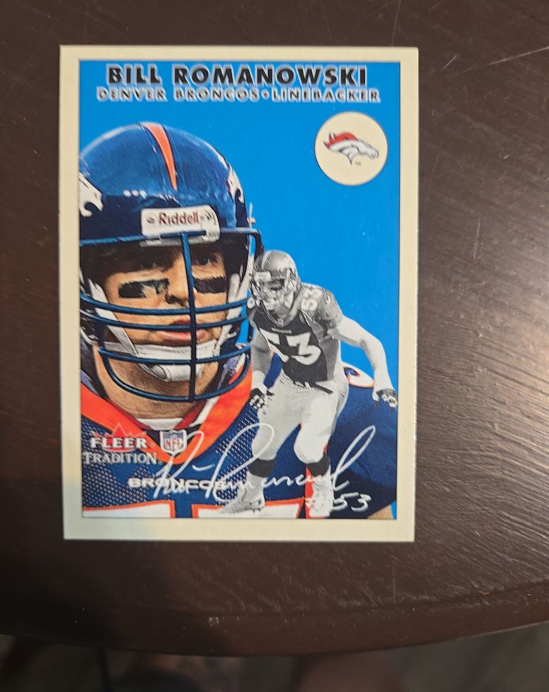 2000 Fleer Tradition #11 Bill Romanowski — front