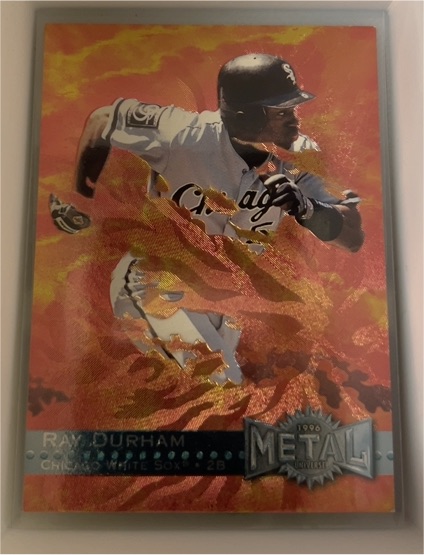 1996 Fleer Metal Universe #35 Ray Durham — front