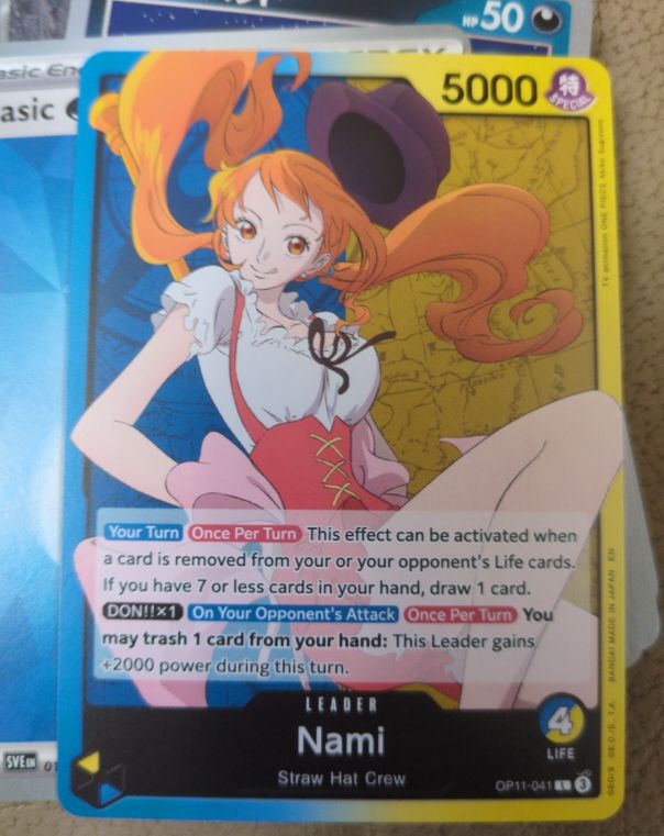 2025 One Piece Card Game #OP11-041 Nami — front