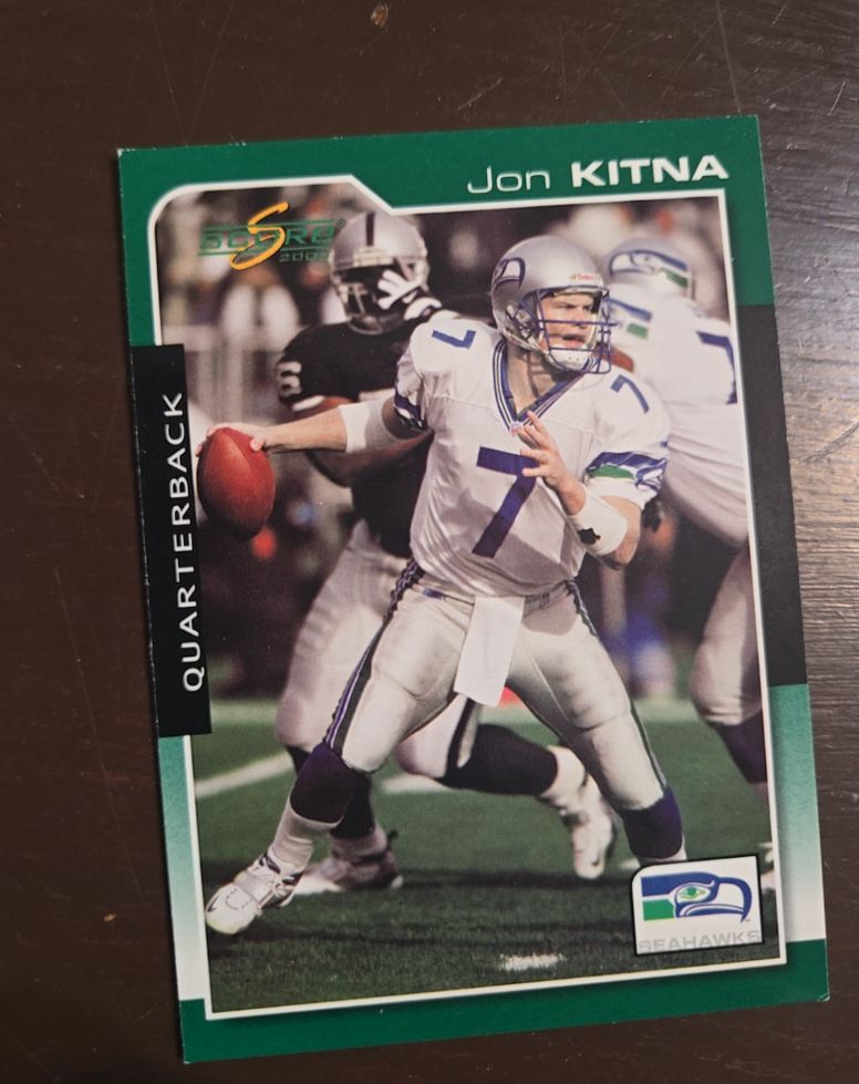 2000 Score #179 Jon Kitna — front