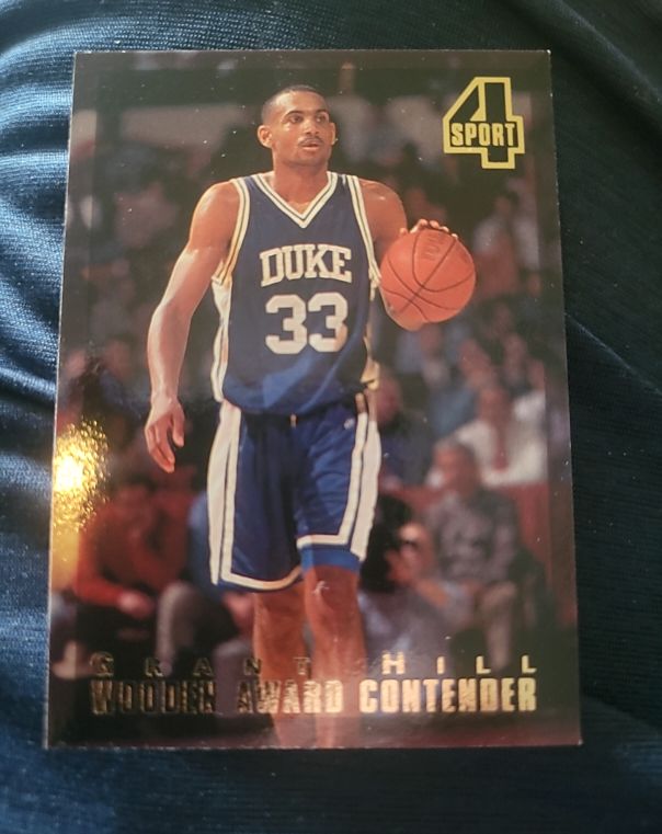 1994 Classic 4 Sport #191 Grant Hill Wooden Award Contender — front
