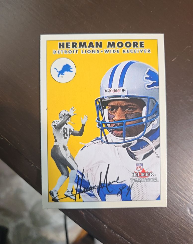 2000 Fleer Tradition #131 Herman Moore — front