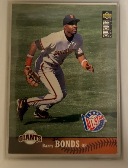 1997 Upper Deck Collector's Choice #225 Barry Bonds — front