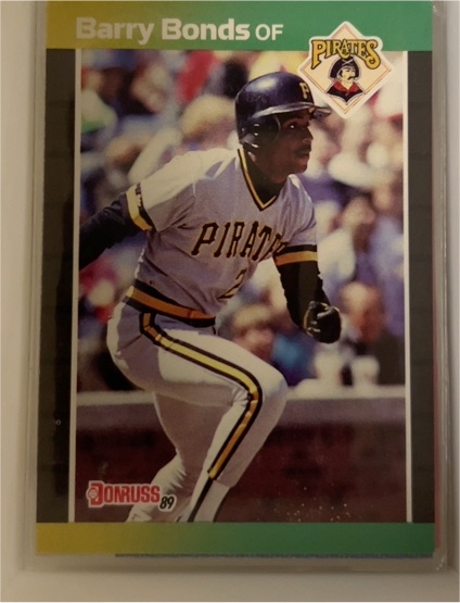 1989 Donruss #92 Barry Bonds — front