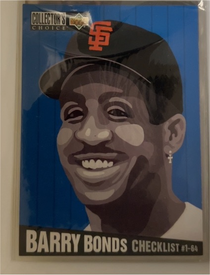 1994 Upper Deck Collector's Choice #316 Barry Bonds — front
