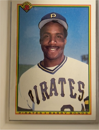 1990 Bowman #181 Barry Bonds — front