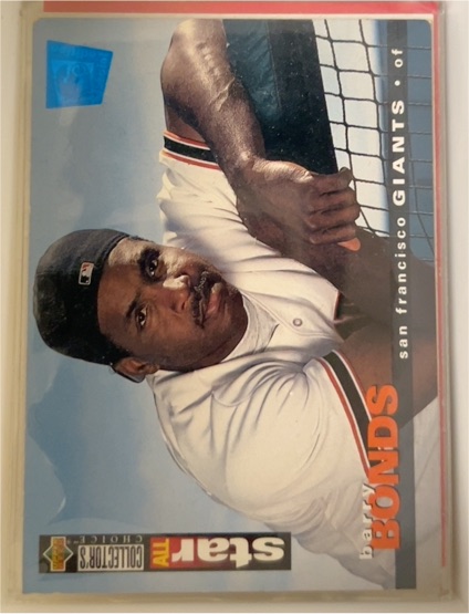 1995 Collector's Choice SE #105 Barry Bonds — front