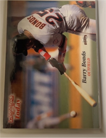 1998 Sports Illustrated Then and Now #63 Barry Bonds — front
