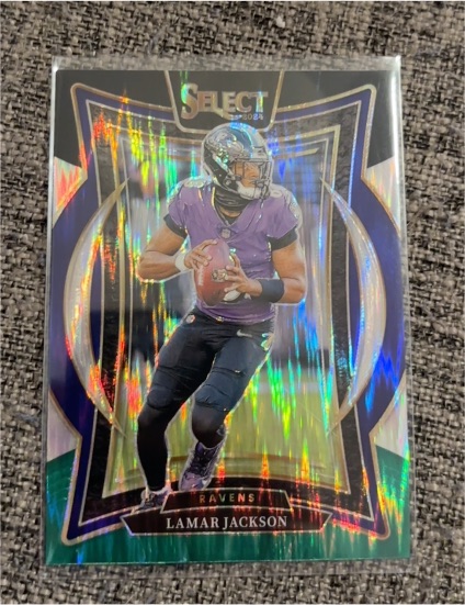 2024 Panini Select Concourse #35 Lamar Jackson — front