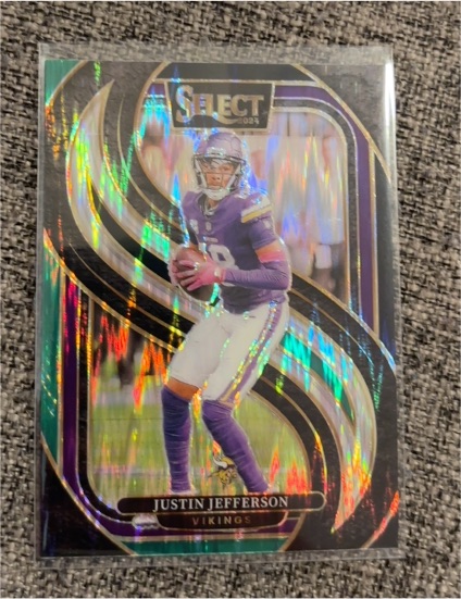 2024 Panini Select #174 Justin Jefferson — front