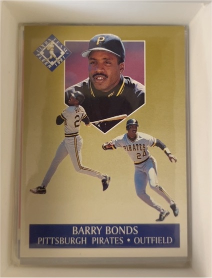 1991 Fleer Ultra Team #1 Barry Bonds — front