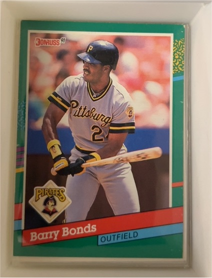 1991 Donruss #495 Barry Bonds — front