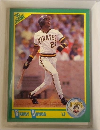 1990 Score #4 Barry Bonds — front