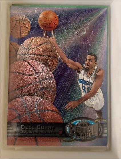 1997-98 Skybox Metal Universe #2 Dell Curry — front