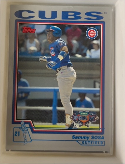 2004 Topps Opening Day #143 Sammy Sosa — front