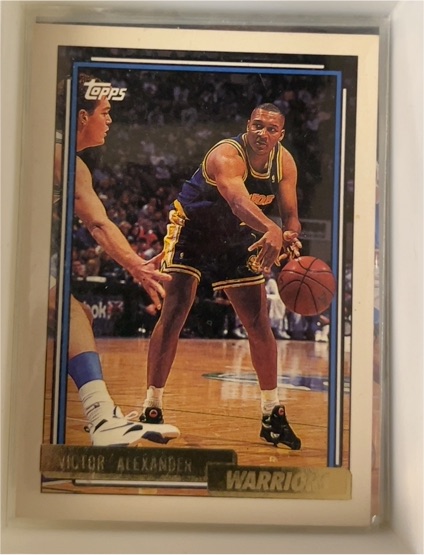 1992-93 Topps #316 Victor Alexander — front