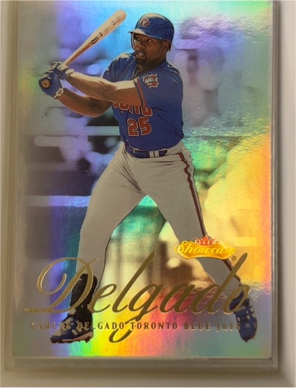 2000 Fleer Showcase #11 Carlos Delgado — front