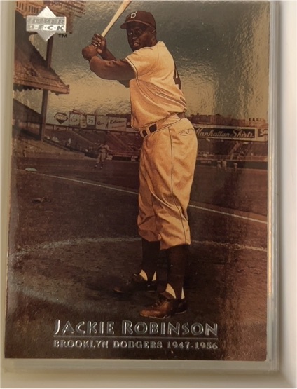 1997 Upper Deck #6 Jackie Robinson — front