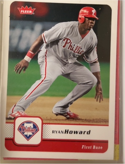 2006 Fleer #268 Ryan Howard — front