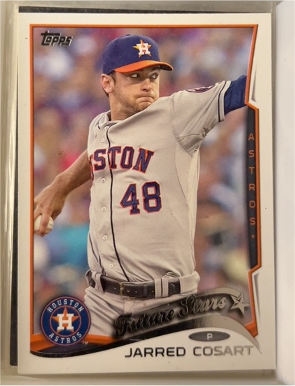 2014 Topps #89 Jarred Cosart Houston Astros Future Stars — front