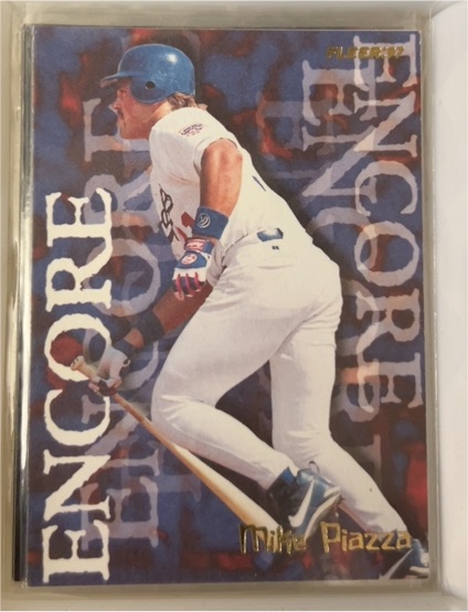1997 Fleer Encore #712 Mike Piazza — front