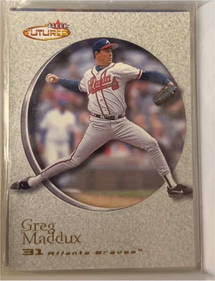 2001 Fleer Futures #105 Greg Maddux — front