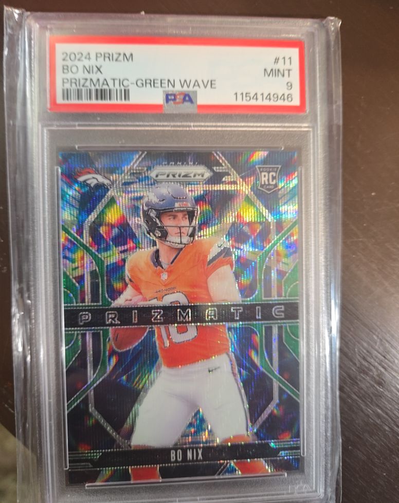 2024 Panini Prizm #11 Bo Nix — front