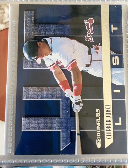 1997 Donruss #401 Chipper Jones — front