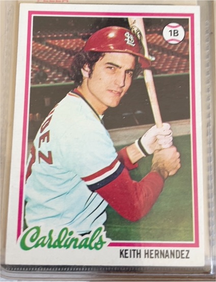 1978 Topps #143 Keith Hernandez — front