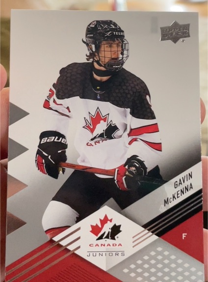 2024-25 Upper Deck Team Canada Juniors #60 Gavin McKenna — front