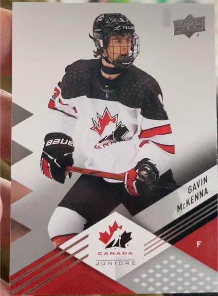 2024-25 Upper Deck Team Canada Juniors #60 Gavin McKenna — front