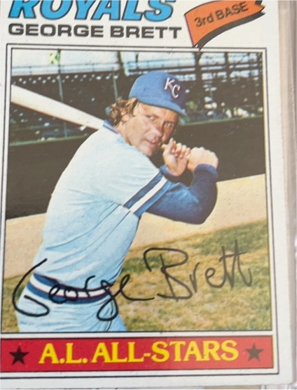 1977 Topps #580 George Brett — front