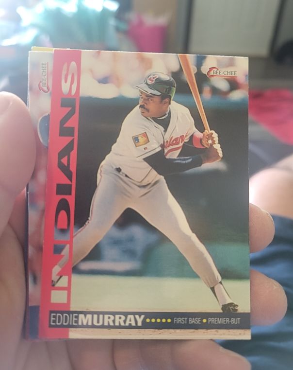 1994 O-Pee-Chee #184 Eddie Murray Cleveland Indians — front