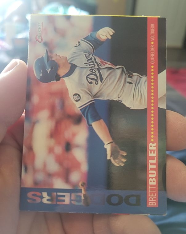 1994 O-Pee-Chee #215 Brett Butler — front