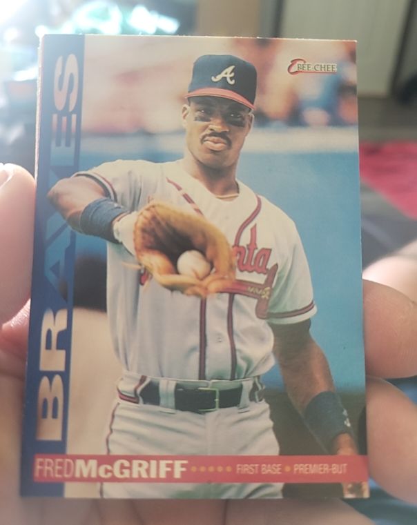 1994 O-Pee-Chee #13 Fred McGriff — front