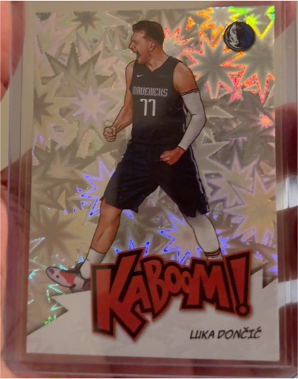 2020-21 Panini Crown Royale Kaboom #2 Luka Dončić — front