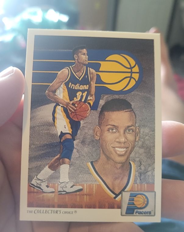 1991-92 Upper Deck #90b Reggie Miller — front
