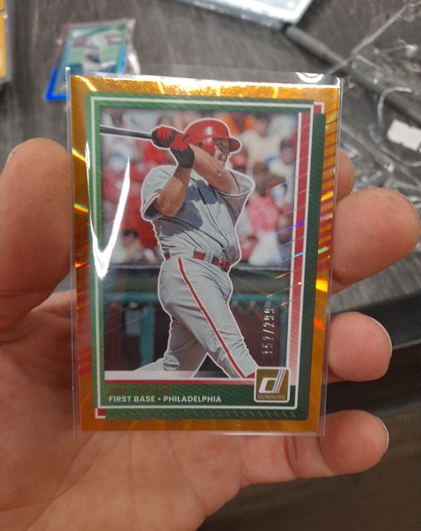 2025 Donruss #31 Jim Thome Philadelphia Phillies — front