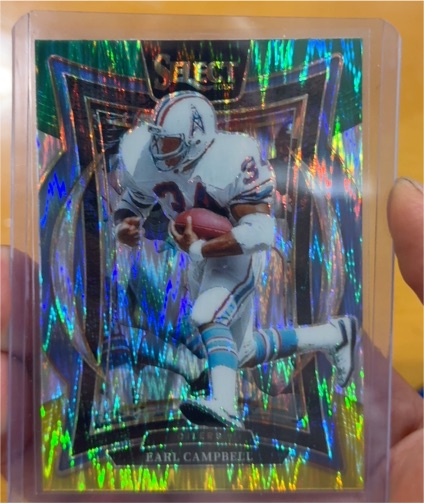 2024 Panini Select #54 Earl Campbell — front
