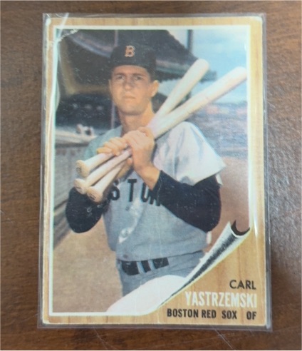 1962 Topps #425 Carl Yastrzemski — front