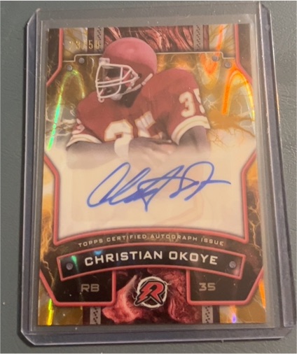 2024 Topps Resurgence #RS-CO Christian Okoye — front