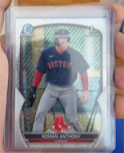 2023 Bowman Chrome Prospects #BCP-71 Roman Anthony — front