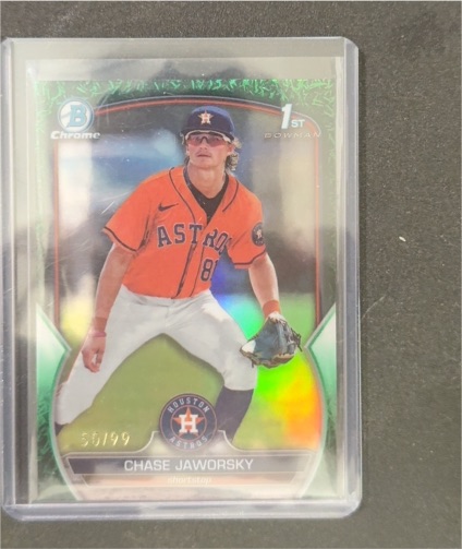 2023 Bowman Draft Chrome #BDC-45 Chase Jaworsky — front
